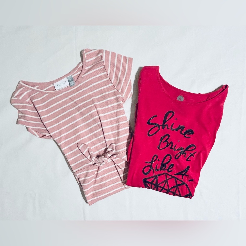 Girls Pink Dress Children's Place/TOTAL GIRLS "Shine Bright Like A Diamond"